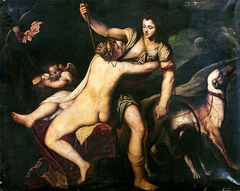 Venus and Adonis by Titian