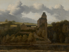 View of Montjardin Castle by Allaert van Everdingen