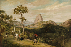 View of Sugarloaf Mountain from the Silvestre Road by Charles Landseer