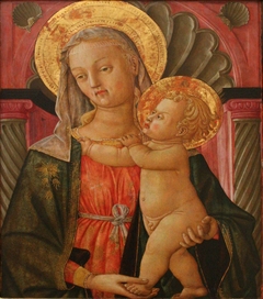 Virgin with child by Giovanni di ser Giovanni Guidi