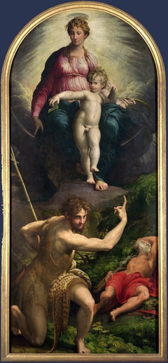 Vision of Saint Jerome by Parmigianino