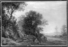 Wald- und Flusslandschaft by Johann Georg von Dillis