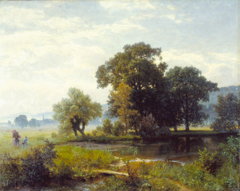 Westphalian Landscape by Albert Bierstadt