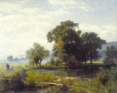 Westphalian Landscape by Albert Bierstadt