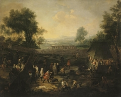 Wild Boar Hunt by Jan Pieter van Bredael