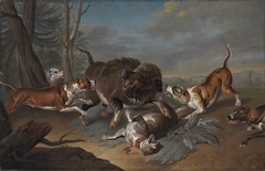 Wildschweinjagd by Philipp Ferdinand de Hamilton