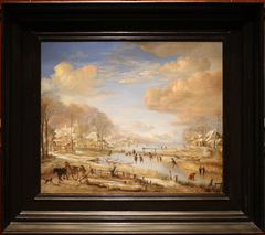 Winter Landscape by Aert van der Neer