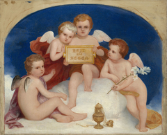 A Group of Angels by Charles Lock Eastlake