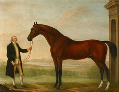 A Hunter held by its Owner by William Shaw