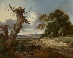 A Landscape with Two Dead Trees by Jan Wijnants