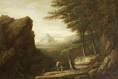 A Rocky Landscape by Thomas Barker