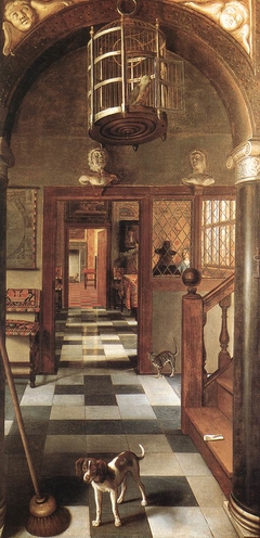 A View through a House by Samuel van Hoogstraten