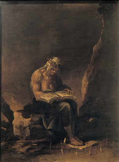 A Witch by Salvator Rosa