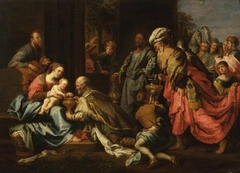 Adoration of the Kings, after van Loon by Jeremiah Meyer