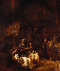 Adoration of the Magi by Rembrandt