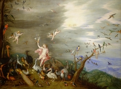 Air by Jan van Kessel the Elder