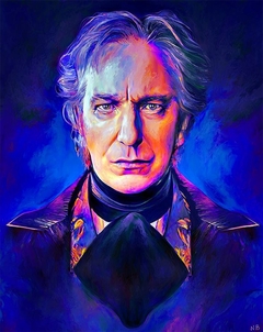 Alan Rickman by Nicky Barkla