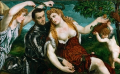 Allegory (Mars, Venus, Victoria and Cupido) by Paris Bordone