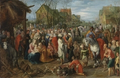 Anbetung der Könige by Jan Brueghel the Younger