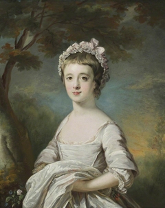 Anna Maria Astley (c.1760 -1768), as a girl by Francis Cotes