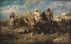 Arabs by Adolf Schreyer