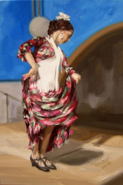 Bailaora 2 / Dancer 2 by Jose Ruiz Mateo