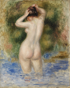 Bather (Baigneuse) by Auguste Renoir