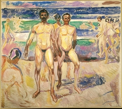 Bathing Men by Edvard Munch