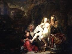 Bathsheba receiving David's Letter by Rembrandt