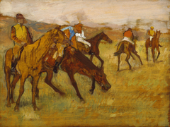 Before the Race by Edgar Degas