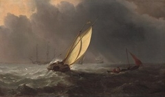 Before the Storm by Willem van de Velde the Younger