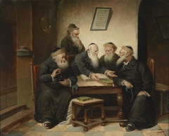 Beim Rabbi by Carl Schleicher