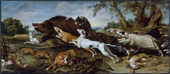 Boar Hunt by Frans Snyders