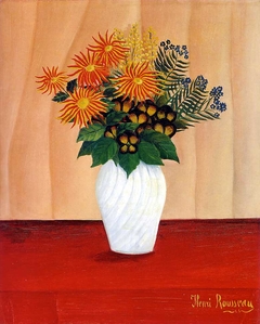 Bouquet of Flowers by Henri Rousseau