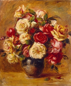 Bouquet of Roses by Auguste Renoir