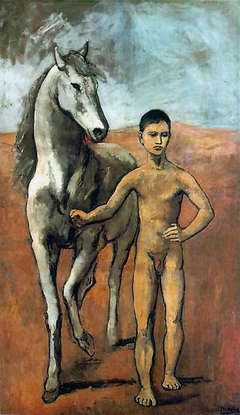 Boy Leading a Horse by Pablo Picasso