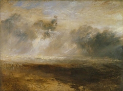 Breakers on a Flat Beach by J. M. W. Turner