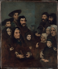 Breton Fishermen and Their Families by Augustin Théodule Ribot