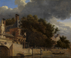 Canal in a Dutch City by Jan van der Heyden