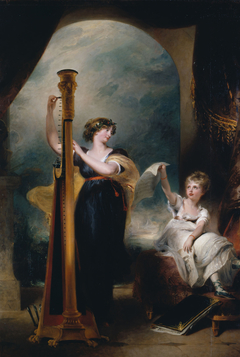 Caroline, Princess of Wales, and Princess Charlotte by Thomas Lawrence