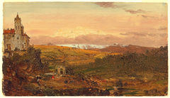 Cathedral, Chillo, Ecuador by Frederic Edwin Church