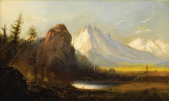 Cathedral Rock by Albert Bierstadt