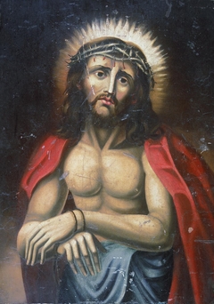 Christ with crown of thorns by Anonymous