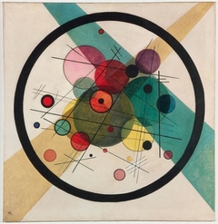 Circles in a Circle by Wassily Kandinsky