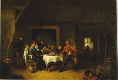 Company in a Peasant's House by Hendrik Martenszoon Sorgh