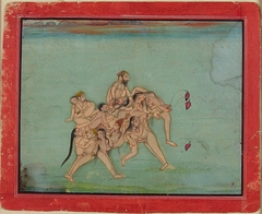 Composite Elephant with Erotic Imagery by Chokha