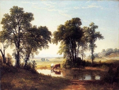 Cows in a New Hampshire Landscape by Asher Brown Durand