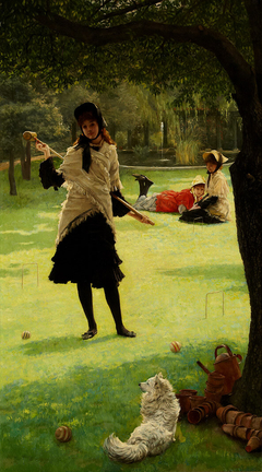 Croquet by James Tissot