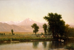 Crossing the River Platte by Worthington Whittredge