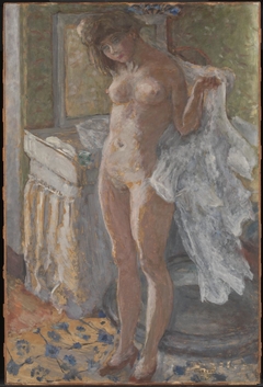 Dans le Cabinet de toilette (In the Bathroom) by Pierre Bonnard